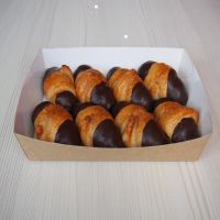 CROISSANT MEDIO BAÑO BARQUETA 200GR. 8U. 4P.