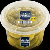 LRP ACEITUNA GORDAL CON PEPINO 180GR. 6P.