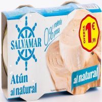 SAL ATUN AL NATURAL PACK 2U. 60P.