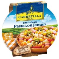 CAR ENSALADA PASTA CON JAMON 240GR. 8P.