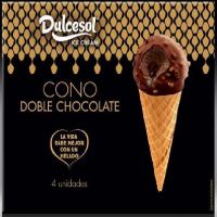 ICE CONO DOBLE CHOCOLATE 4U. 320GR. 5P.
