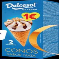 ICE CONO NATA 2U. 152GR. 15P. EURO