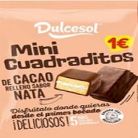 MINI CUADRADITO 5U. 100GR. 12P. EURO