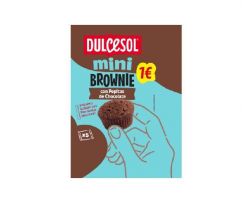 MINI CHOCO BROWNIES 5U. 115GR. 12P. EURO