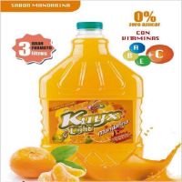 KUYX MANDARINA 0% AZUCAR CON VITAMINAS 3L. 4P.