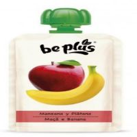 POUCH MANZANA PLATANO 120GR. 14P. BEPLUS